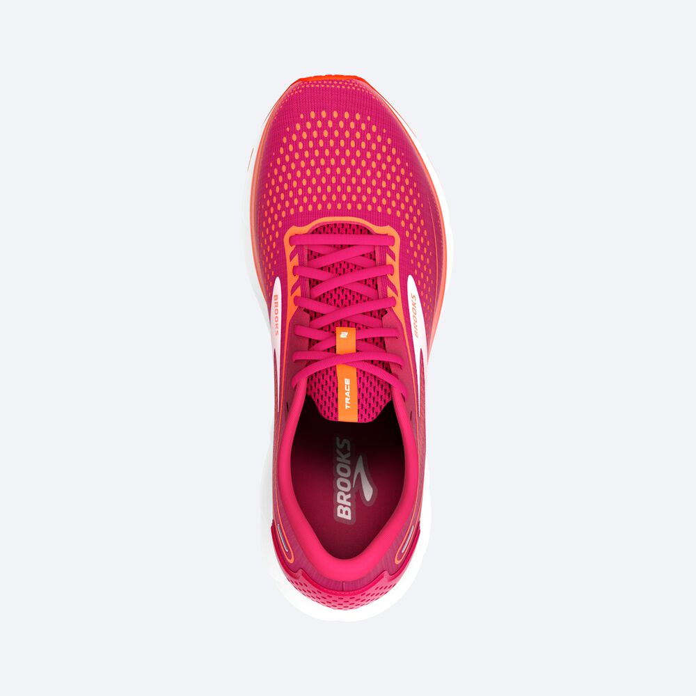 Zapatillas Running Brooks Trace 2 Mujer Rojas/Rosas | Ecuador-58719