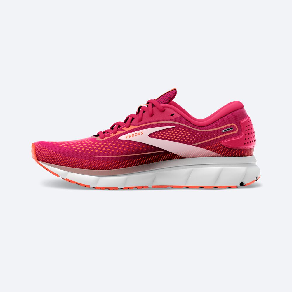 Zapatillas Running Brooks Trace 2 Mujer Rojas/Rosas | Ecuador-58719