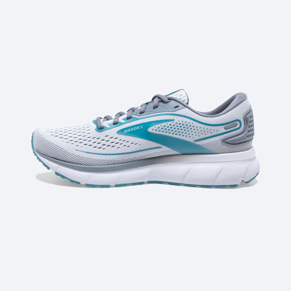 Zapatillas Running Brooks Trace 2 Mujer Blancas/Gris | Ecuador-93526