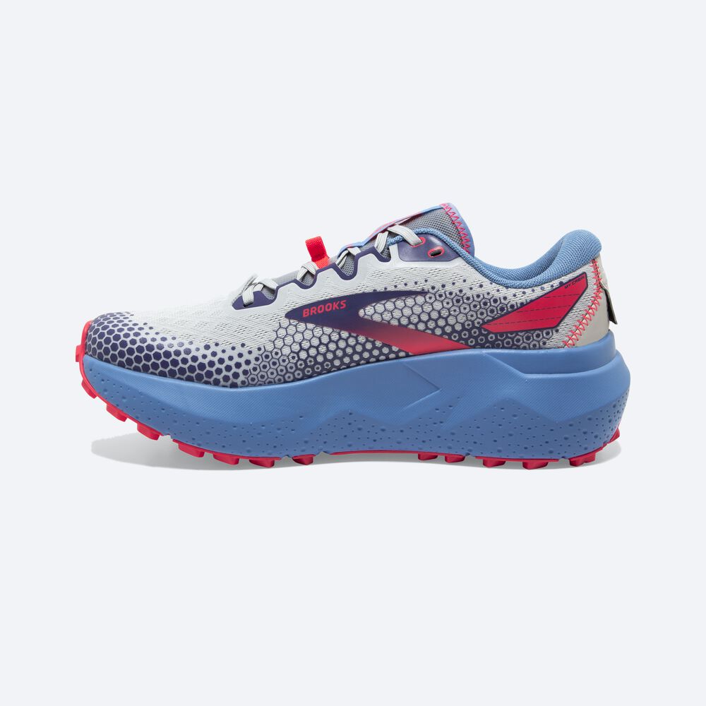 Zapatillas Trail Brooks Caldera 6 Mujer Azules/Rosas | Ecuador-06941