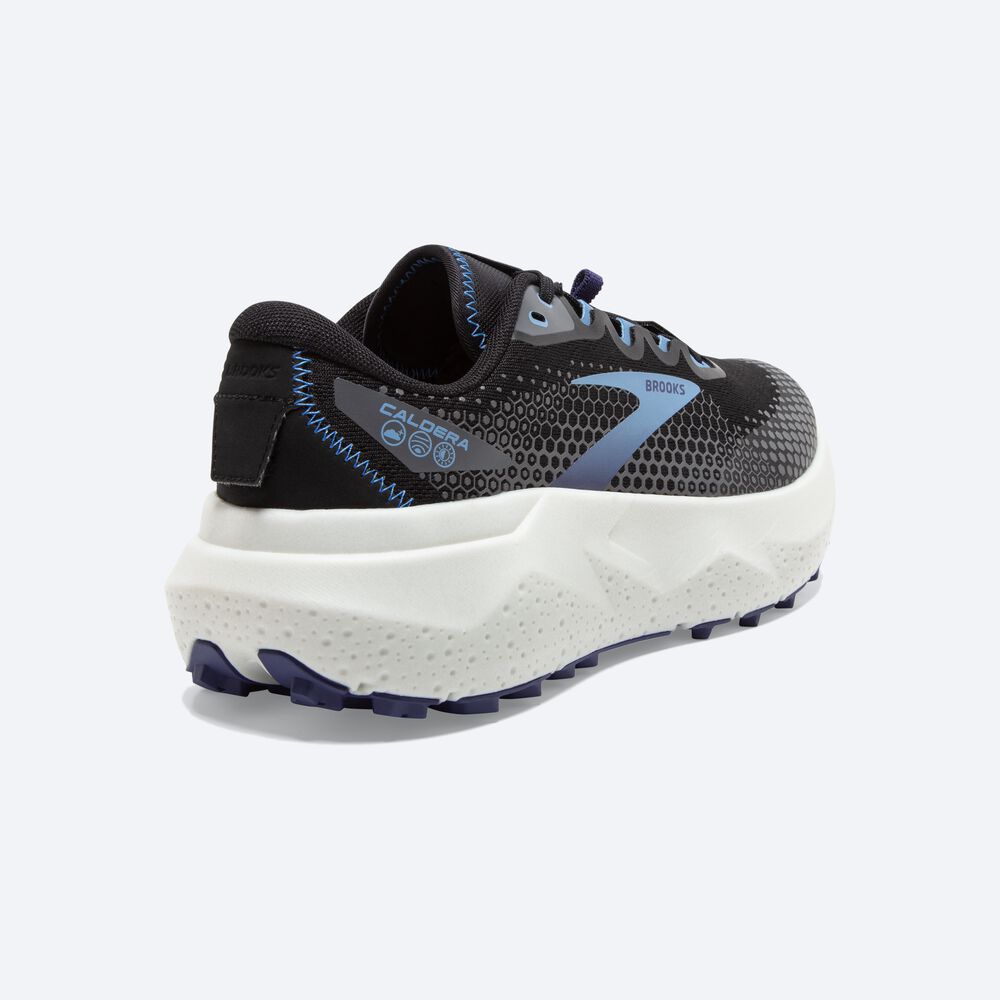 Zapatillas Trail Brooks Caldera 6 Mujer Negras/Azules/Gris | Ecuador-90642