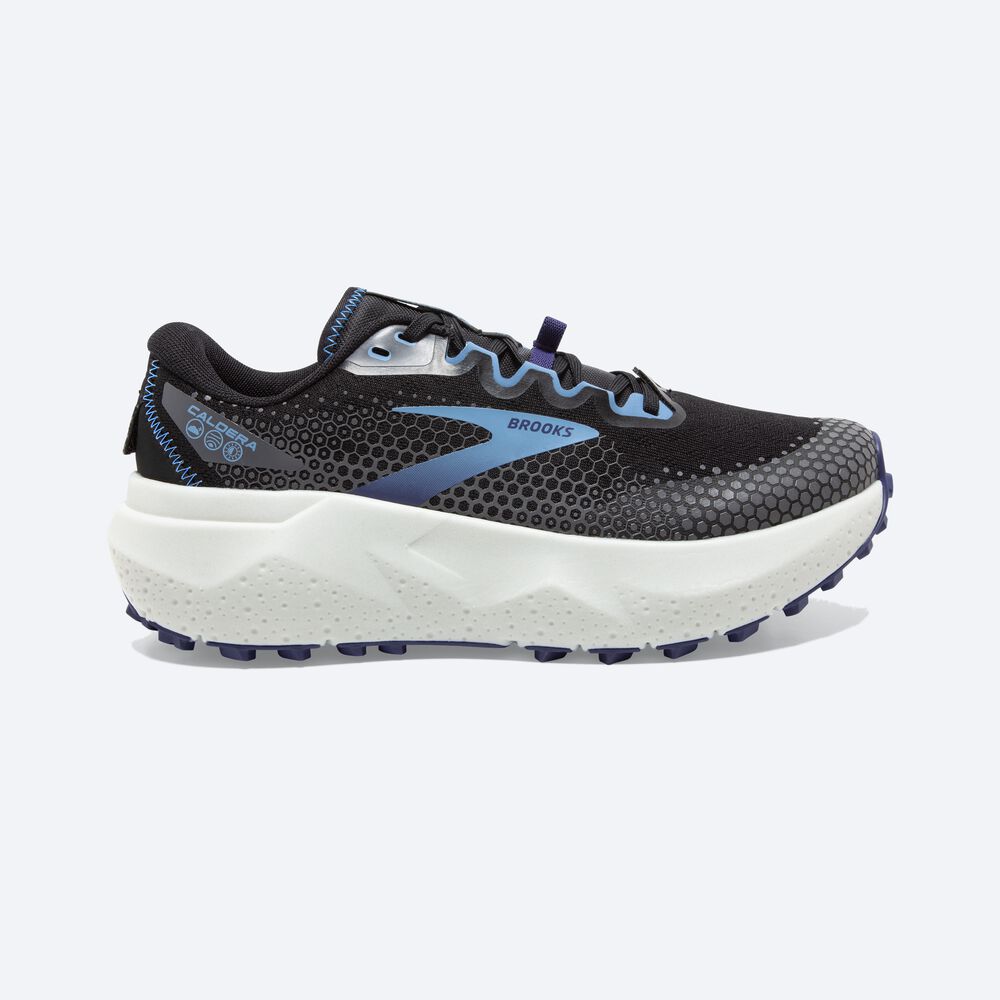 Zapatillas Trail Brooks Caldera 6 Mujer Negras/Azules/Gris | Ecuador-90642