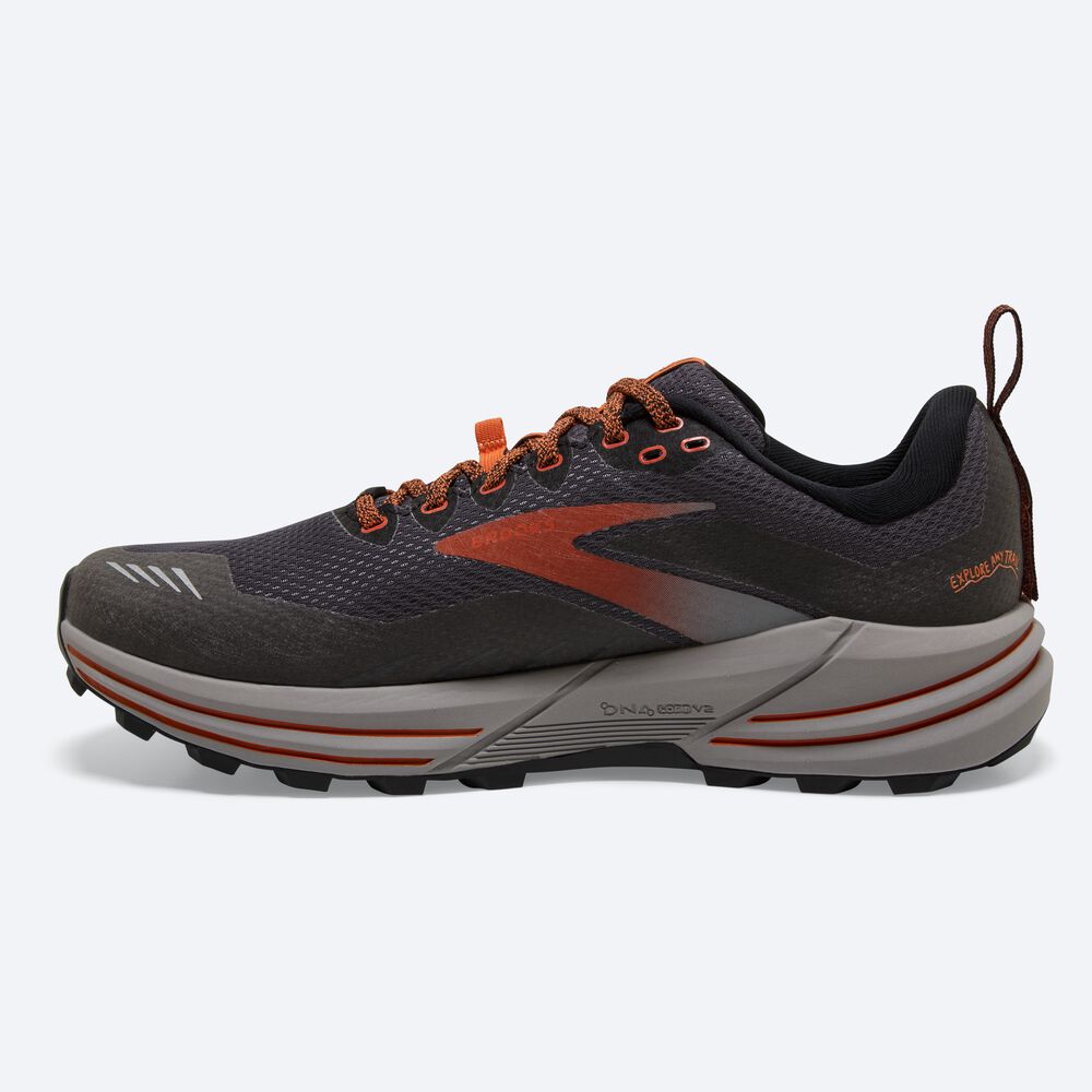 Zapatillas Trail Brooks Cascadia 16 GTX Hombre Negras | Ecuador-83241