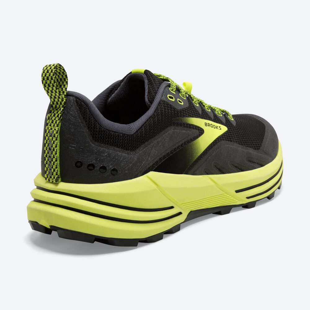 Zapatillas Trail Brooks Cascadia 16 Hombre Negras | Ecuador-25863