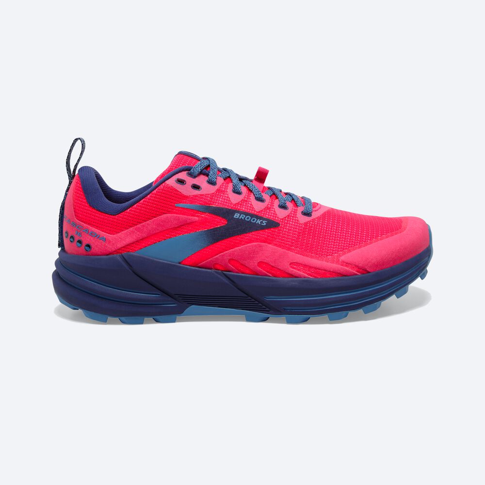 Zapatillas Trail Brooks Cascadia 16 Mujer Rosas | Ecuador-12875