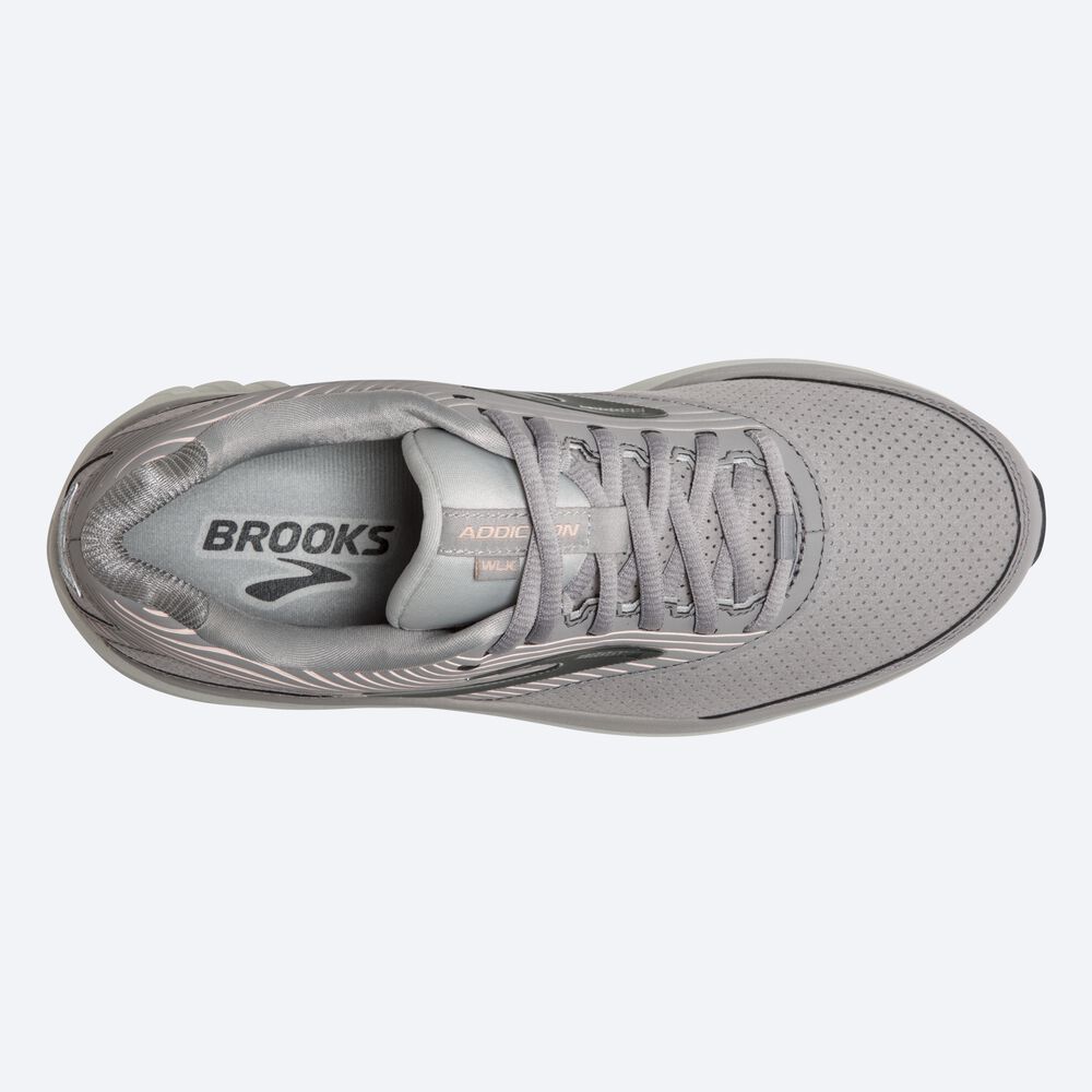 Zapatillas Trekking Brooks Addiction Walker Suede Mujer Gris | Ecuador-29701