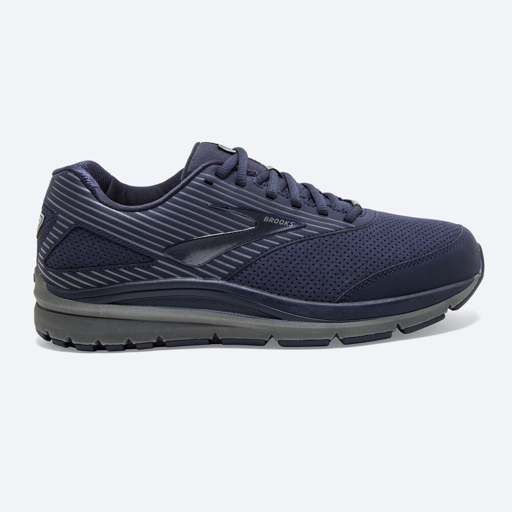 Zapatillas Trekking Brooks Addiction Walker Suede Hombre Azul Marino | Ecuador-85293